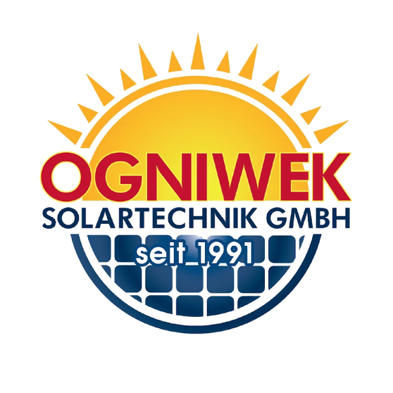 Ogniwek Solartechnik Logo Bordered