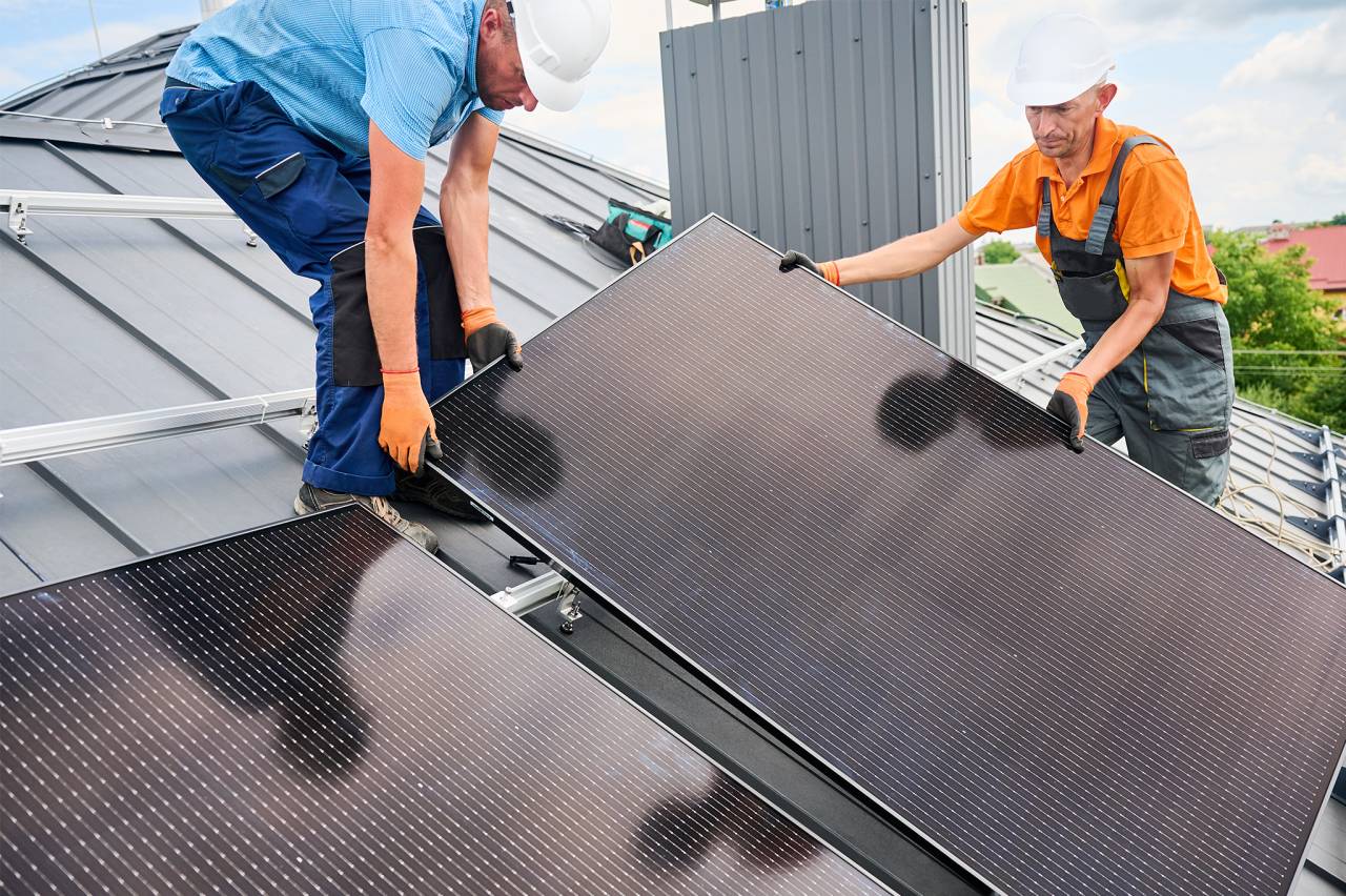 Ogniwek Installation Solarpanele