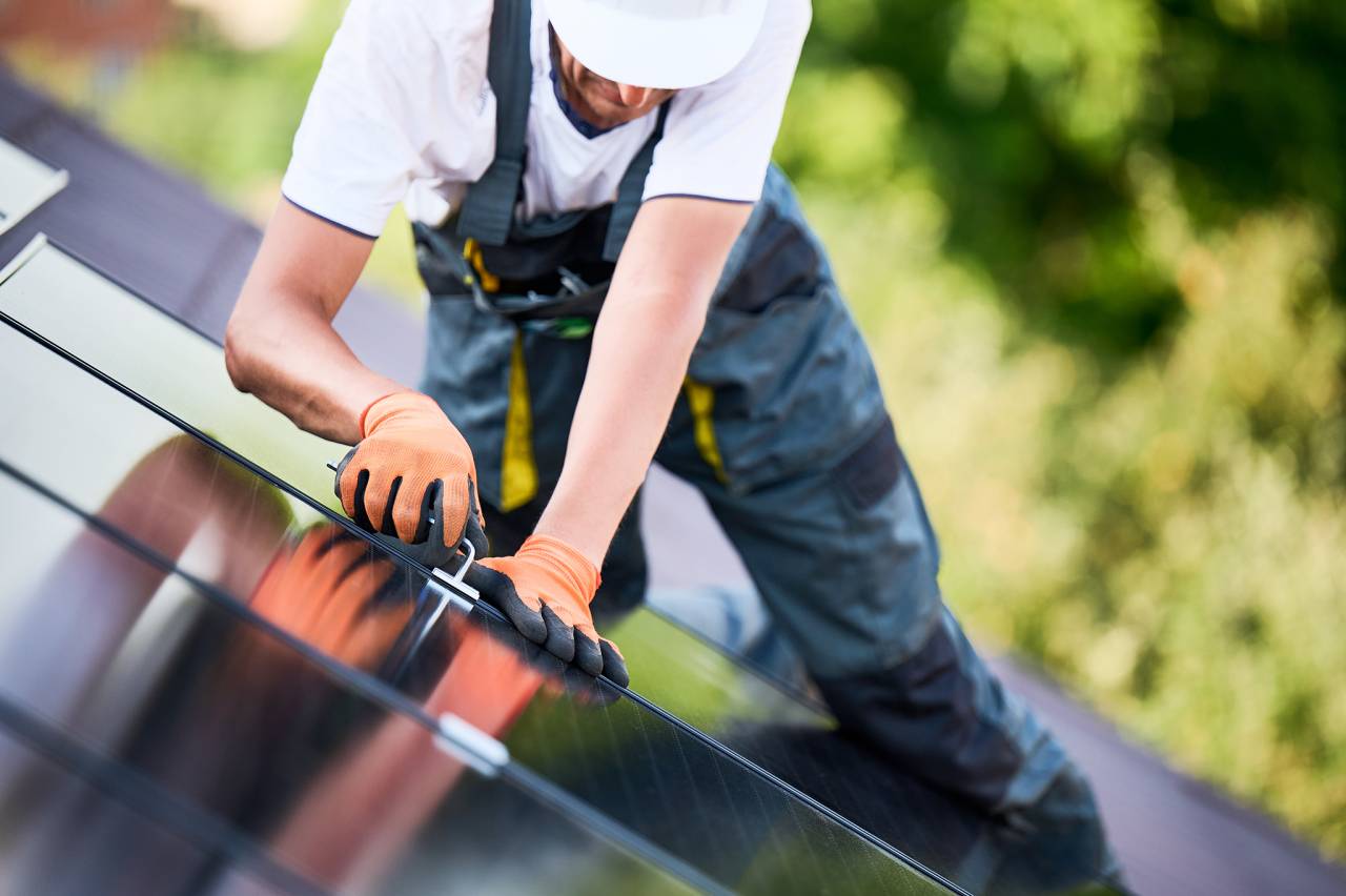 Ogniwek Solarpanel Installation